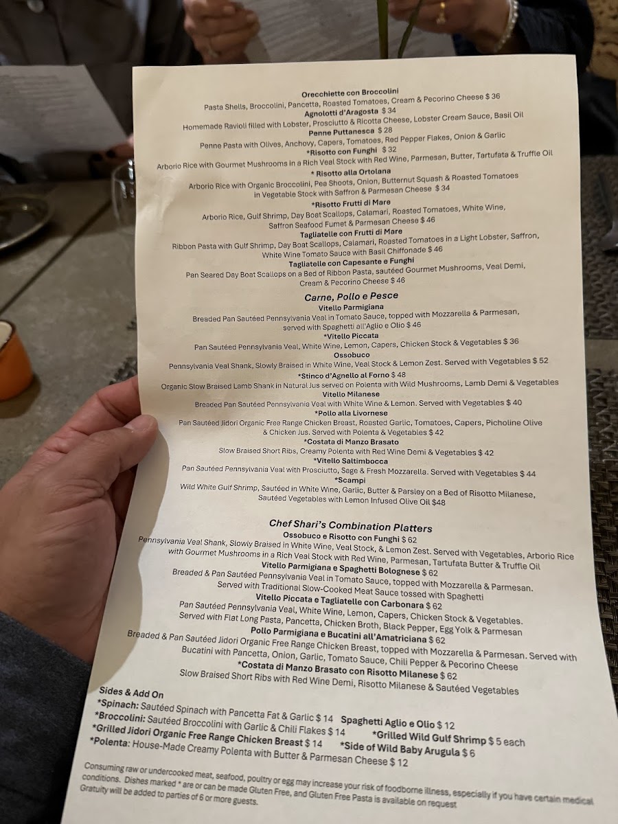 Menu - Baci | Cafe & Wine Bar photo 1