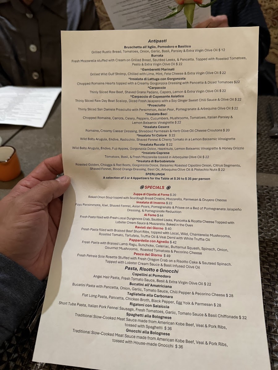 Menu - Baci | Cafe & Wine Bar photo 2