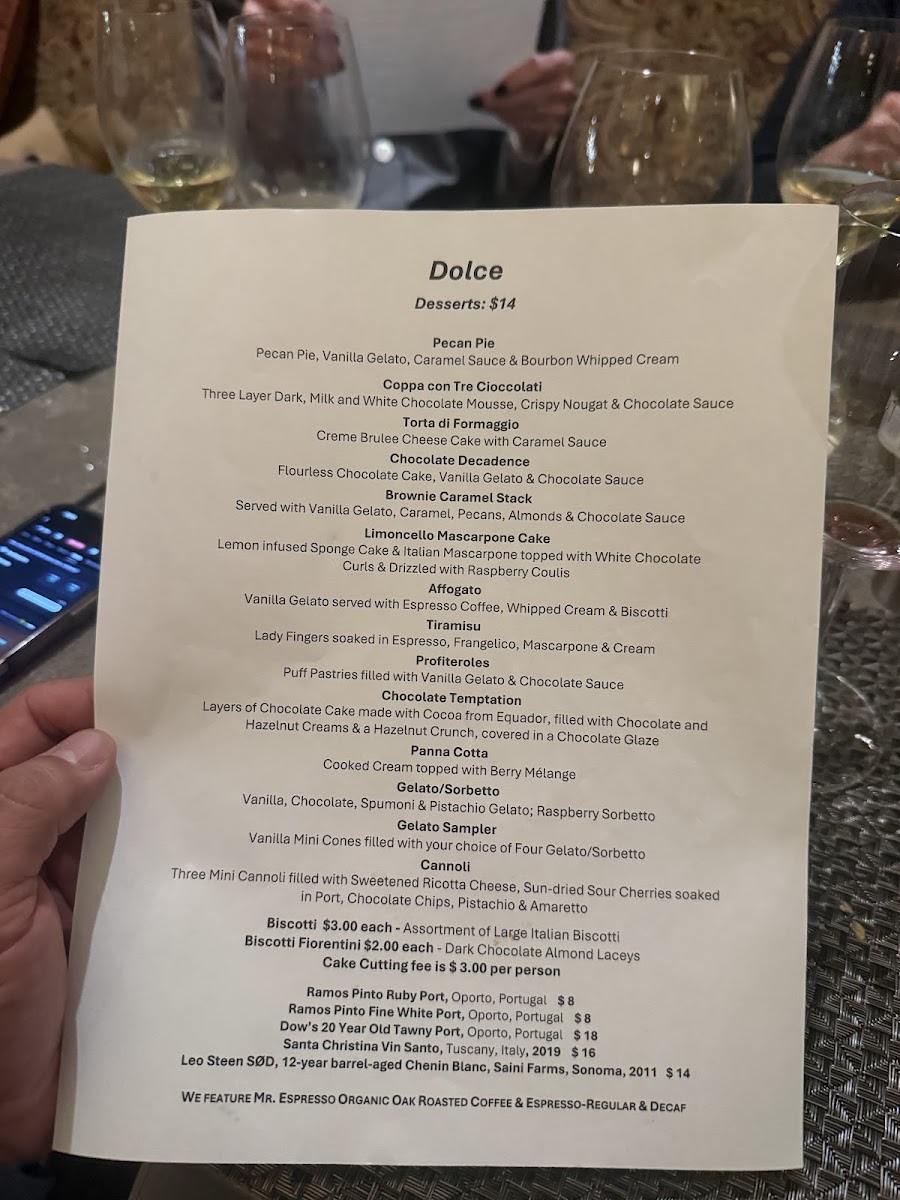 Menu - Baci | Cafe & Wine Bar photo 3