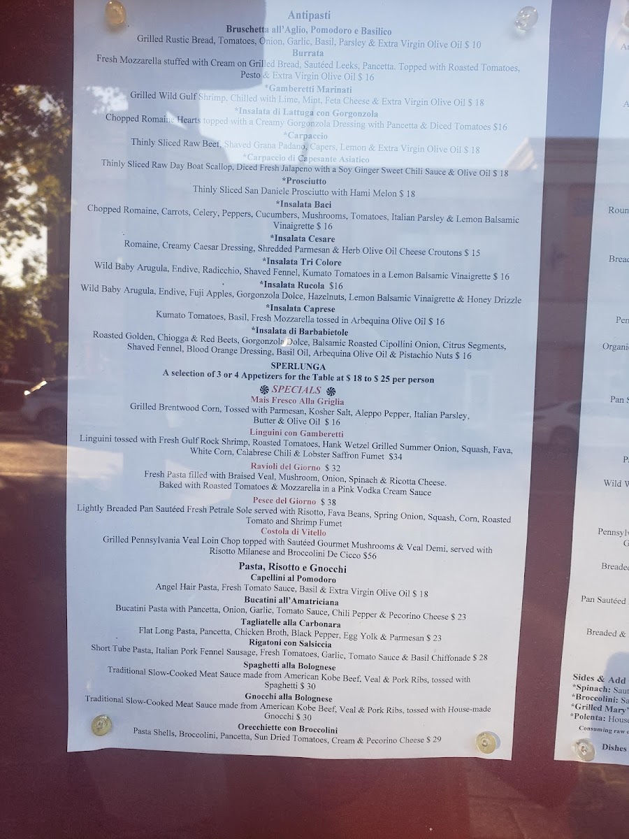 Menu - Baci | Cafe & Wine Bar photo 7